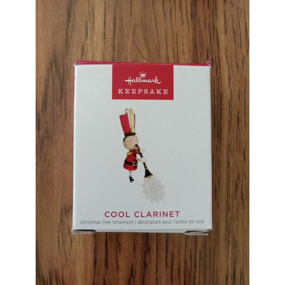 2023 Hallmark Keepsake Miniature Ornament Cool Clarinet